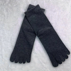 Cotton Crew Toe Socks for Running Women
