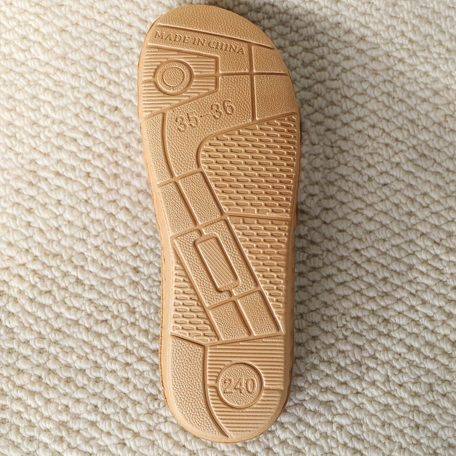 Cat Paw Slippers Open Toe Slide Sandals Lightweight Linen Beach Shoes
