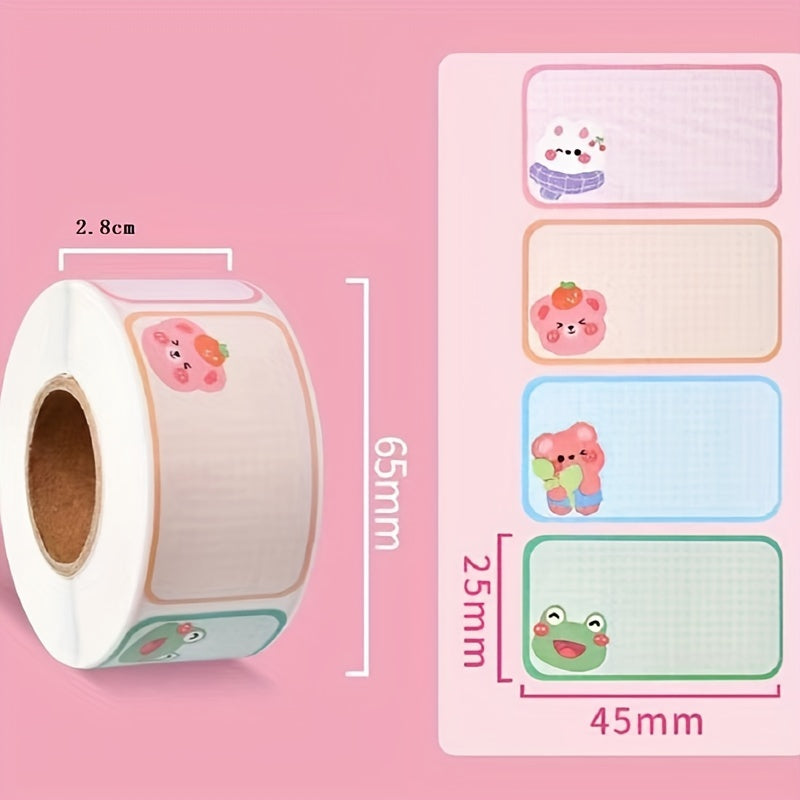 280pcs Waterproof Name Tag Sticker Identification Badges
