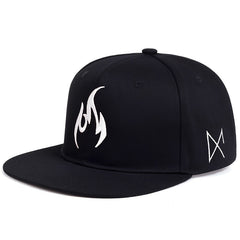 Men's Creative Flame Pattern Baseball Cap
