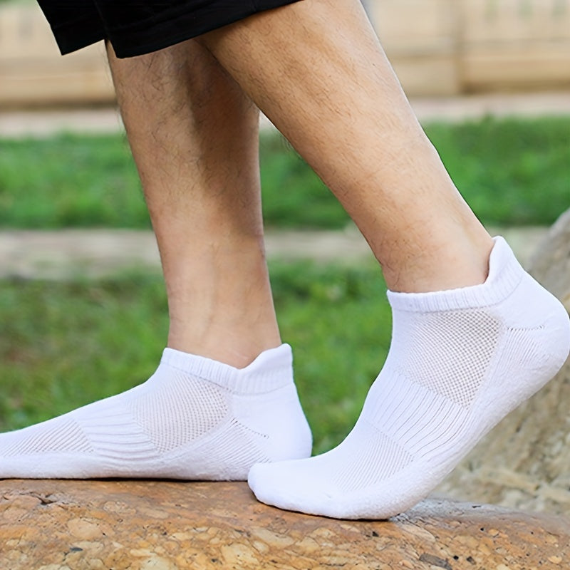 Men's Large Thick Sports Socks for Hiking Running