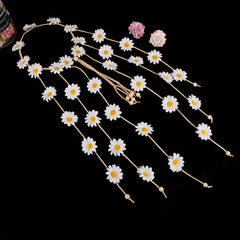 Boho Daisy Hair Rope Hippie Style Headband Women