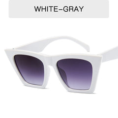 Vintage Cat Eye Sunglasses Gradient Lens Casual Outdoor UV400