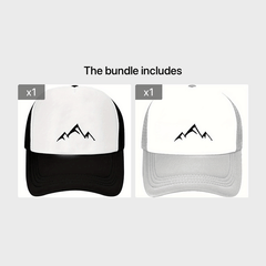 Mountain Dad Hat Soft Cotton Mesh Baseball Cap