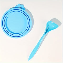 Pet Can Lid 3 in 1 Food Sealing Lid With Spoon - Keep Pet Food Fresh