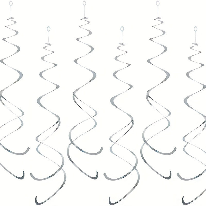 30pcs Foil Swirl Hanging Decoration Party Supplies