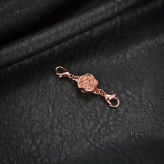 Lobster Buckle & Rose Flower Magnetic DIY Jewelry Accessories