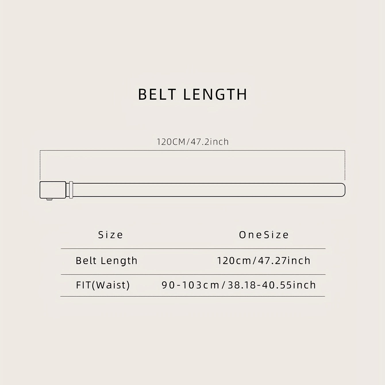 Men's Automatic Buckle PU Belt for Uniform Dress
