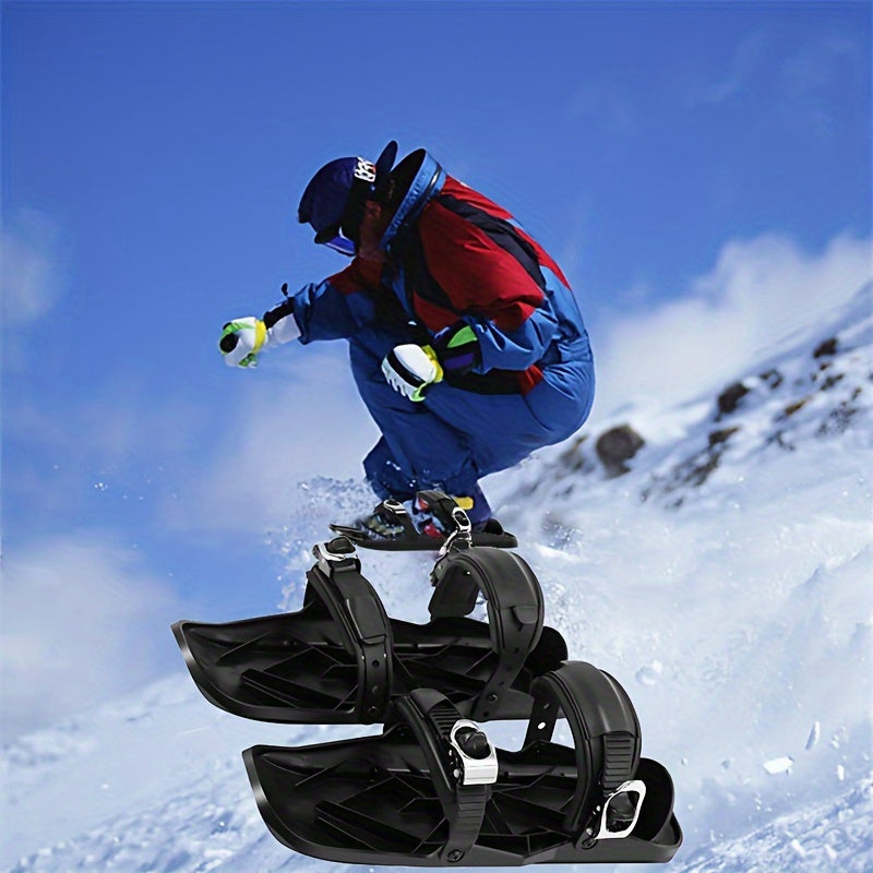 Winter Mini Ski Shoes Short Ski Skates Snowboard Boots