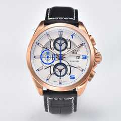KUERST Teen Watch Stainless Steel Multifunctional Chronograph Quartz