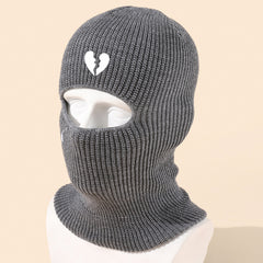 Heartbreak Embroidered Wool Pullover Cap