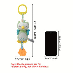 Adorable Owl Mobile Hanging Toy Colorful Music Themed