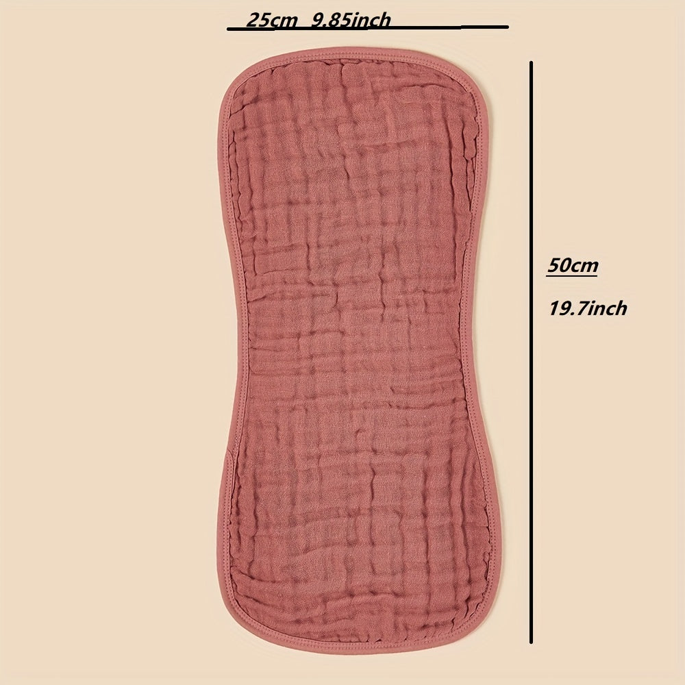 6-Layer Gauze Bib & Burp Towel for Newborns