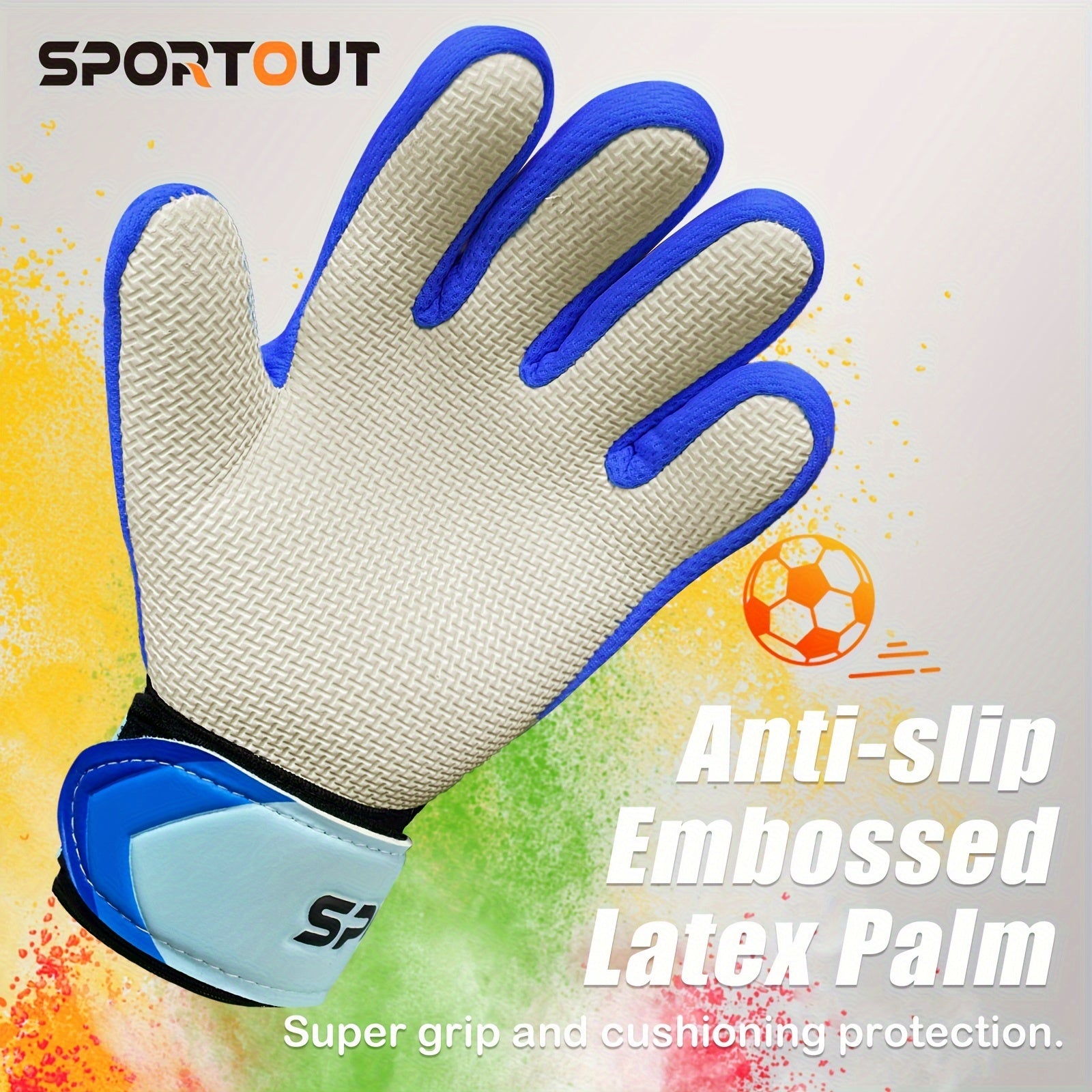 Goalkeeper Gloves Football Gloves With Wrist Protection