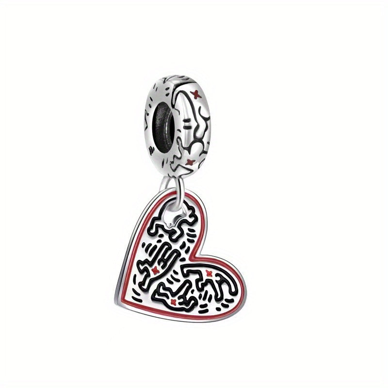 Halloween Luminous Pumpkin Beaded Charm