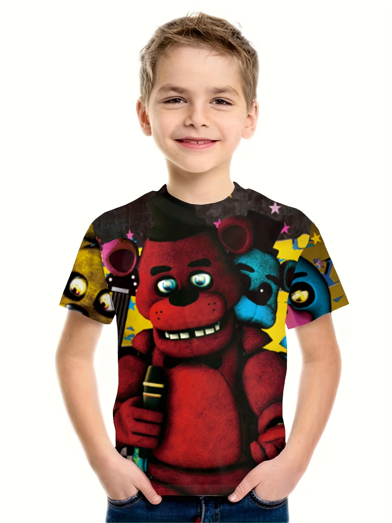 Teddy Bear T Shirt for Kids Boys