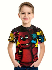 Teddy Bear T Shirt for Kids Boys