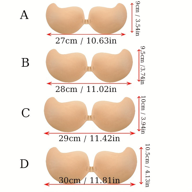 Adhesive Bra Reusable Stick On Bra Strapless Bras For Women