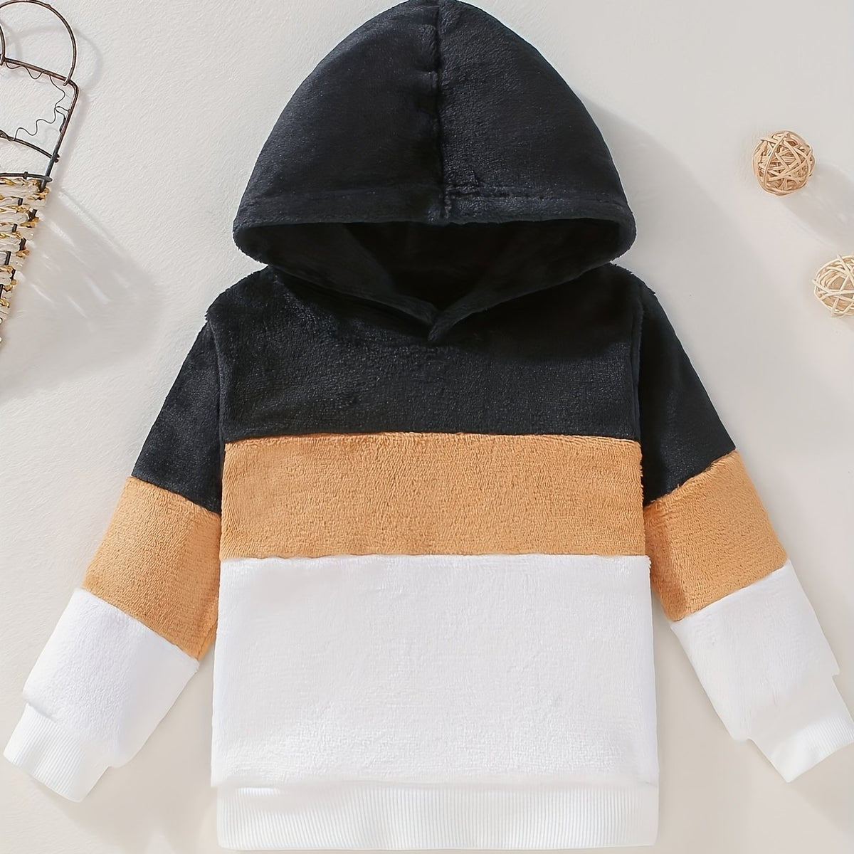 Baby Boys Sports Sweatshirt Fleece Hoodie Pullover Top