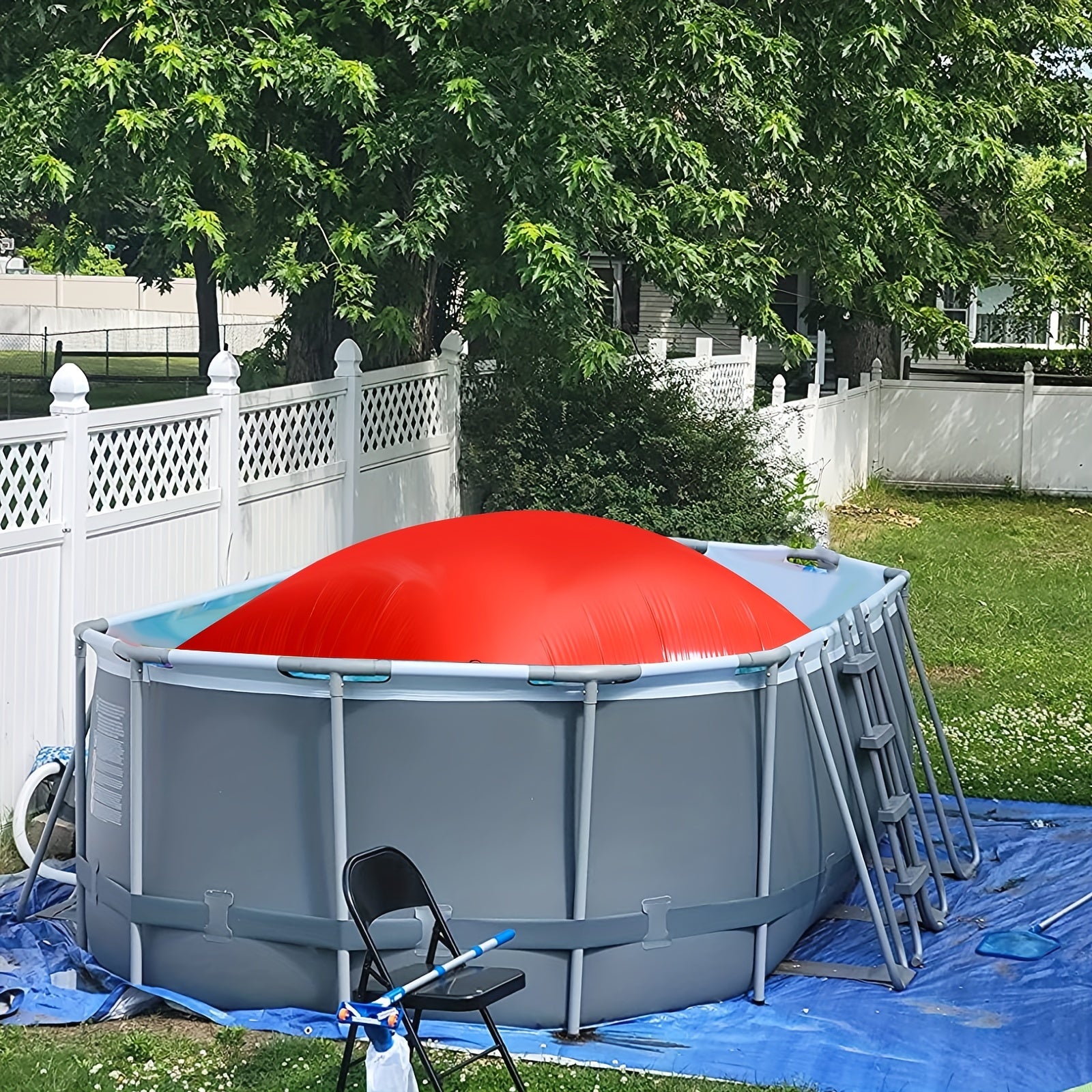 Inflatable Pillow for Pool Cover Winter Protection