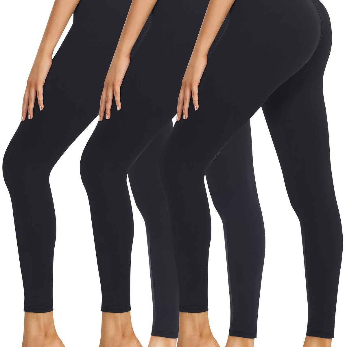 3Pcs High Waist Yoga Leggings Women's Activewear