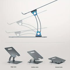 Laptop Tablet Phone Bracket 360 Degree Rotation Foldable