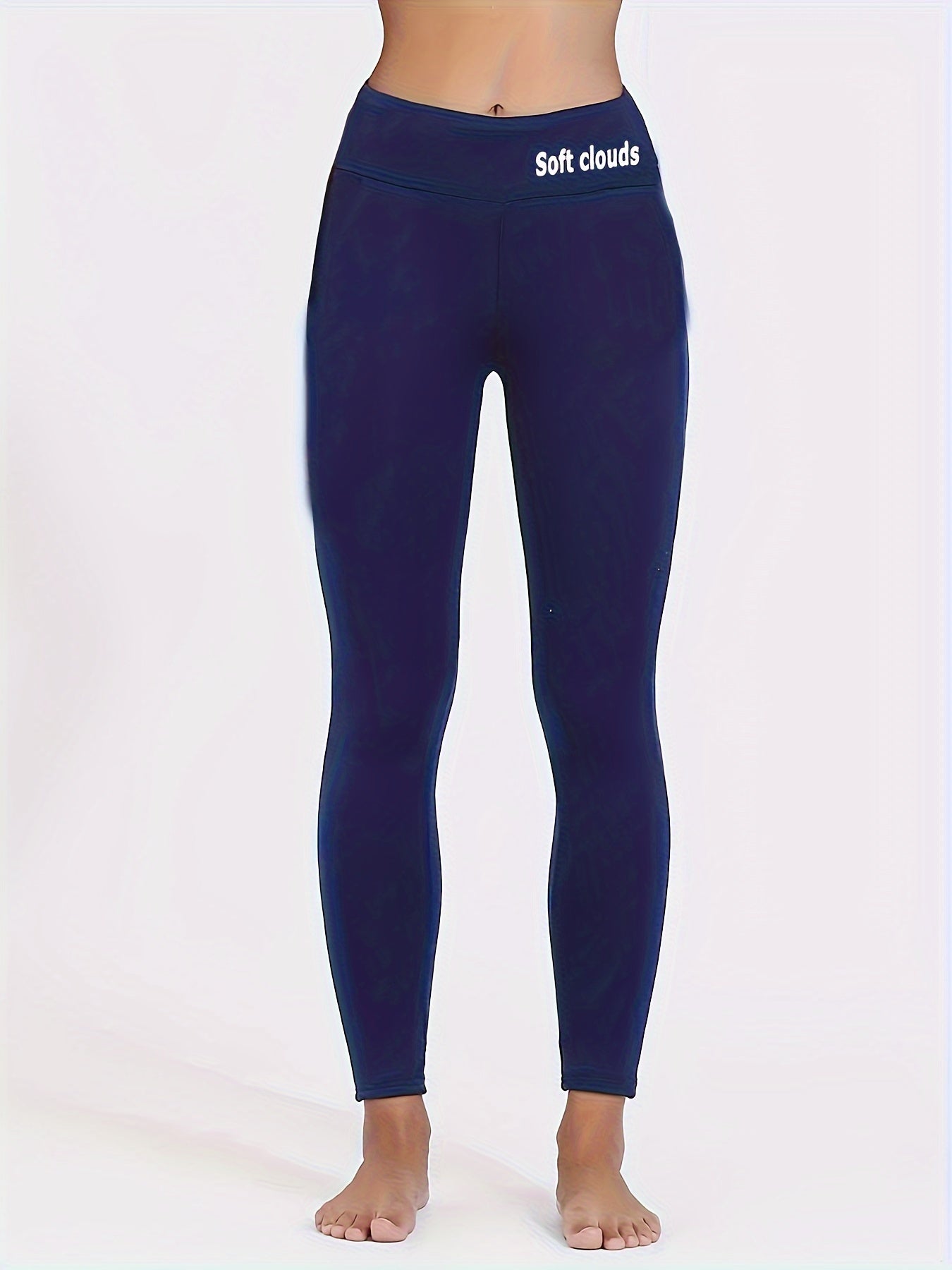 Plush Thermal Pants Soft & Cozy Elastic Tights for Winter