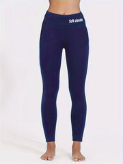 Plush Thermal Pants Soft & Cozy Elastic Tights for Winter