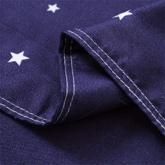 Starry Sky Duvet Cover Set Soft Comfortable Breathable Bedding Set