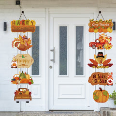 Thanksgiving Door Hangings & Curtains Set