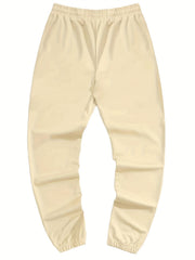Men's Drawstring Pocket Sweatpants Loose Jogger Pants