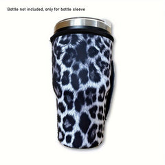 Leopard Print Neoprene Tumbler Sleeve 30 32 Tumbler Holder