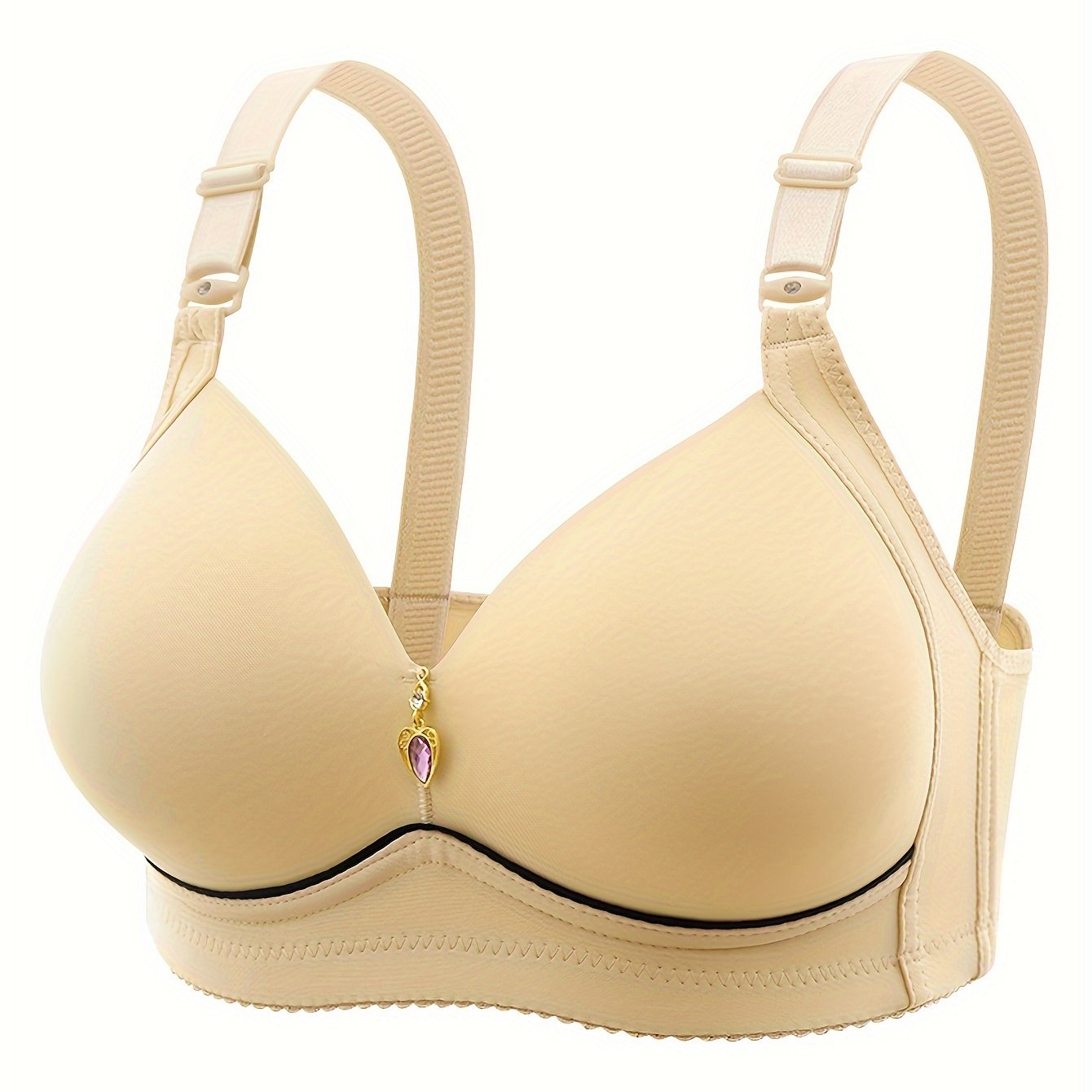 Comfy Push Up Bra for Women - Breathable Lingerie Underwear