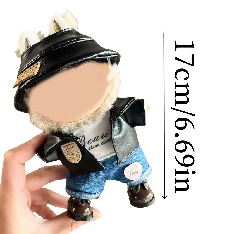 7 Inch Doll Outfit Set Soft Fabric High Doll Apparel DIY Doll Accessories
