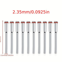 20pcs Rotary Tool Accessories 2 35 3 3 175mm Lever Polishing Wheel Mandrel Cutte