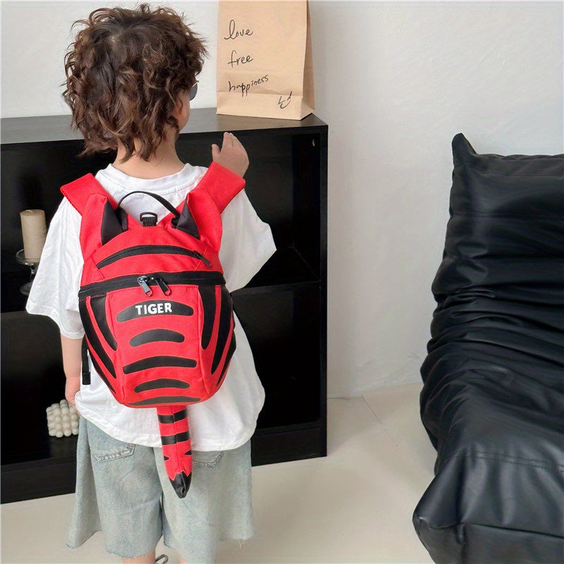 Kids Cartoon Backpack for Boys Girls Ages 1-3 Lightweight Travel Bag