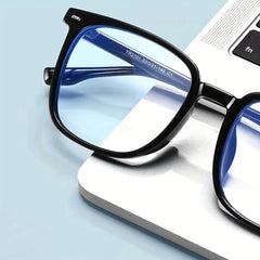 Men's Small Frame Anti Light Glasses Unisex