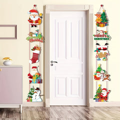 1pc Christmas Door Hanging Decoration Indoor/Outdoor