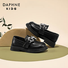 DAPHNE Girls Loafers Lightweight Soft Sole Shoes