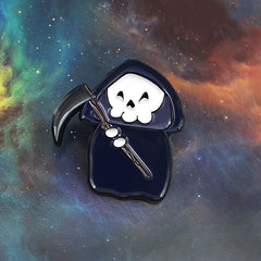 Ghost & Funny Chest Pin Brooch