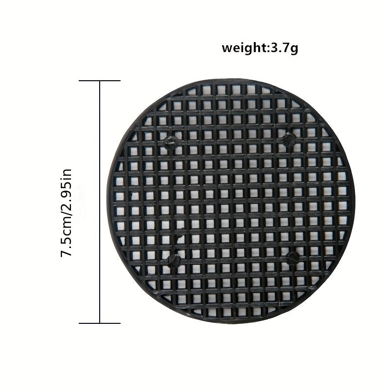 50pcs Flower Pot Hole Mesh Pad Drainage Screens Anti Soil Loss Grid Mat Mesh