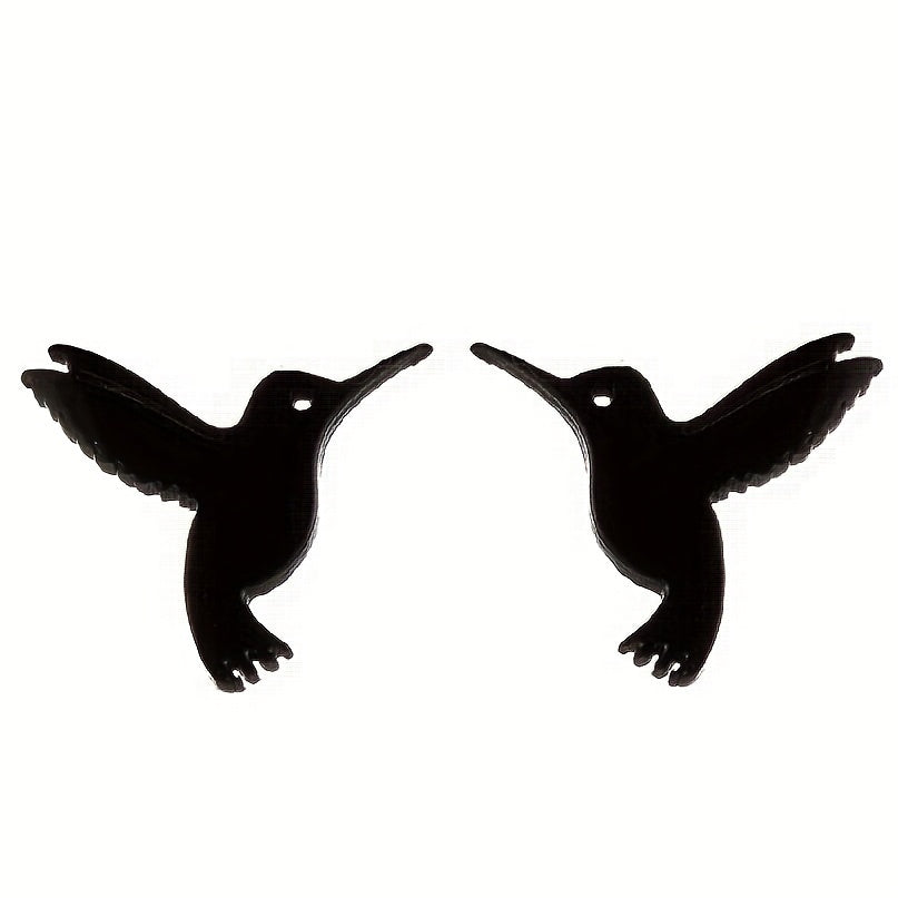 Men's Style Small Bird Earrings - 2pcs Pair Forest Earrings