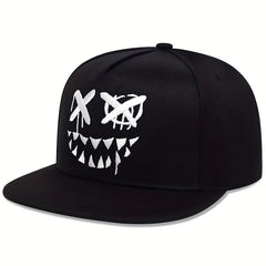 Ghost Face Embroidery Baseball Cap Unisex Couple Snapback Hat