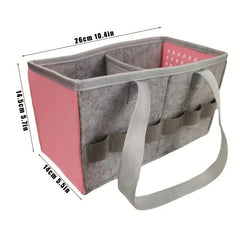 Portable Felt Tote Bag for Outdoor Speaker Storage