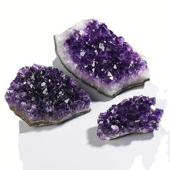 Amethyst Cluster Mineral Specimen Oriental Mysterious Gemstone DIY Jewelry