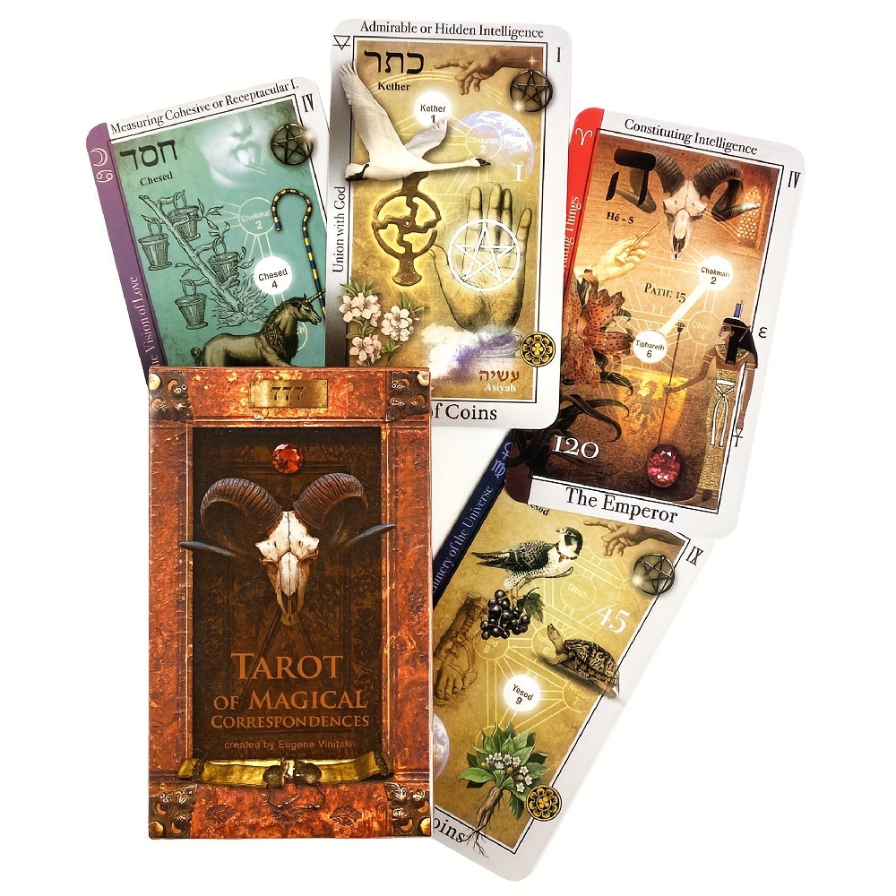 Tarot Of Magical Correspondences Fortune Telling Game