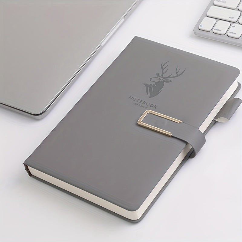 360 Page Leather Buckle A5 Notebook for Home Office and Study
