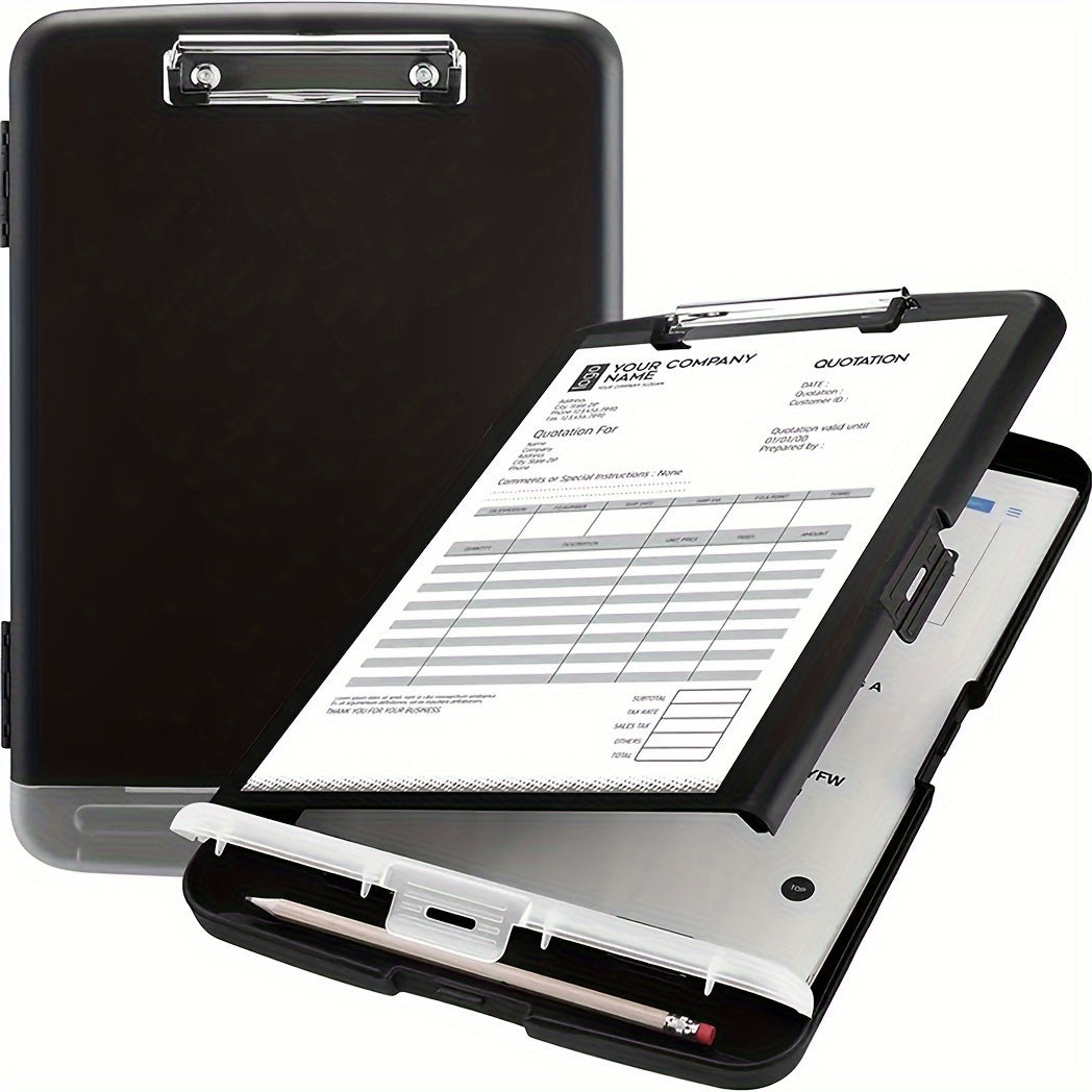 Waterproof A4 File Box with Pen Slot