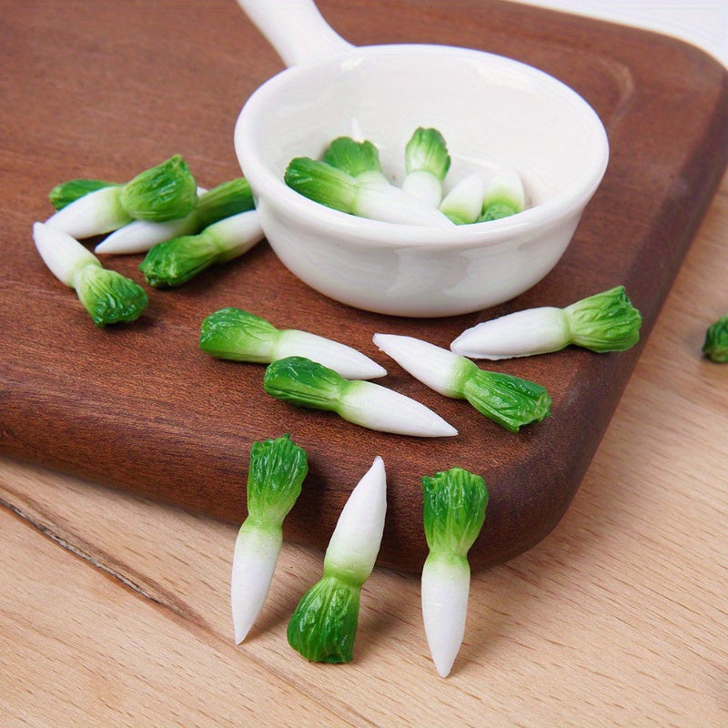 2D Radish Dollhouse Vegetable Kitchen Simulation Toys Pretend Play Props