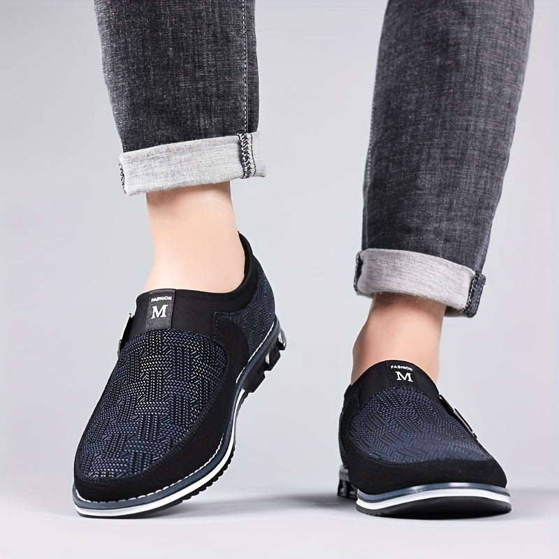 Men's Slip On Formal Shoes Non Slip Smart Casual Shoes